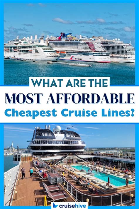 which cruise lines are cheapest